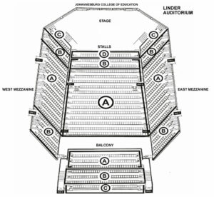 Linder Auditorium Seating Plan